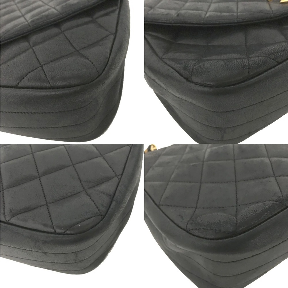 SOLD SOLD SOLD CHANEL Quilted Matelasse CC Logo Lambskin Chain Shoulder Bag - Picture 11 of 16